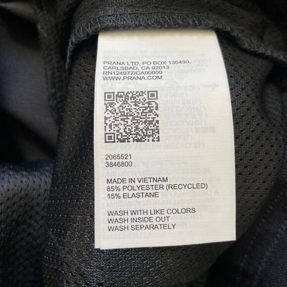 Prana Wonderland Rocks E-Waist Jogger Women's L Reg Black Standard Fit Mid Rise - Picture 8 of 13